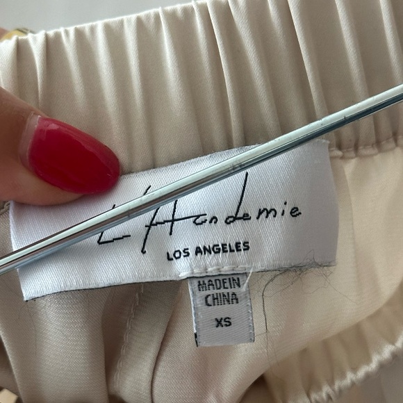 Revolve L’Academie Silk Shorts - Picture 5 of 5